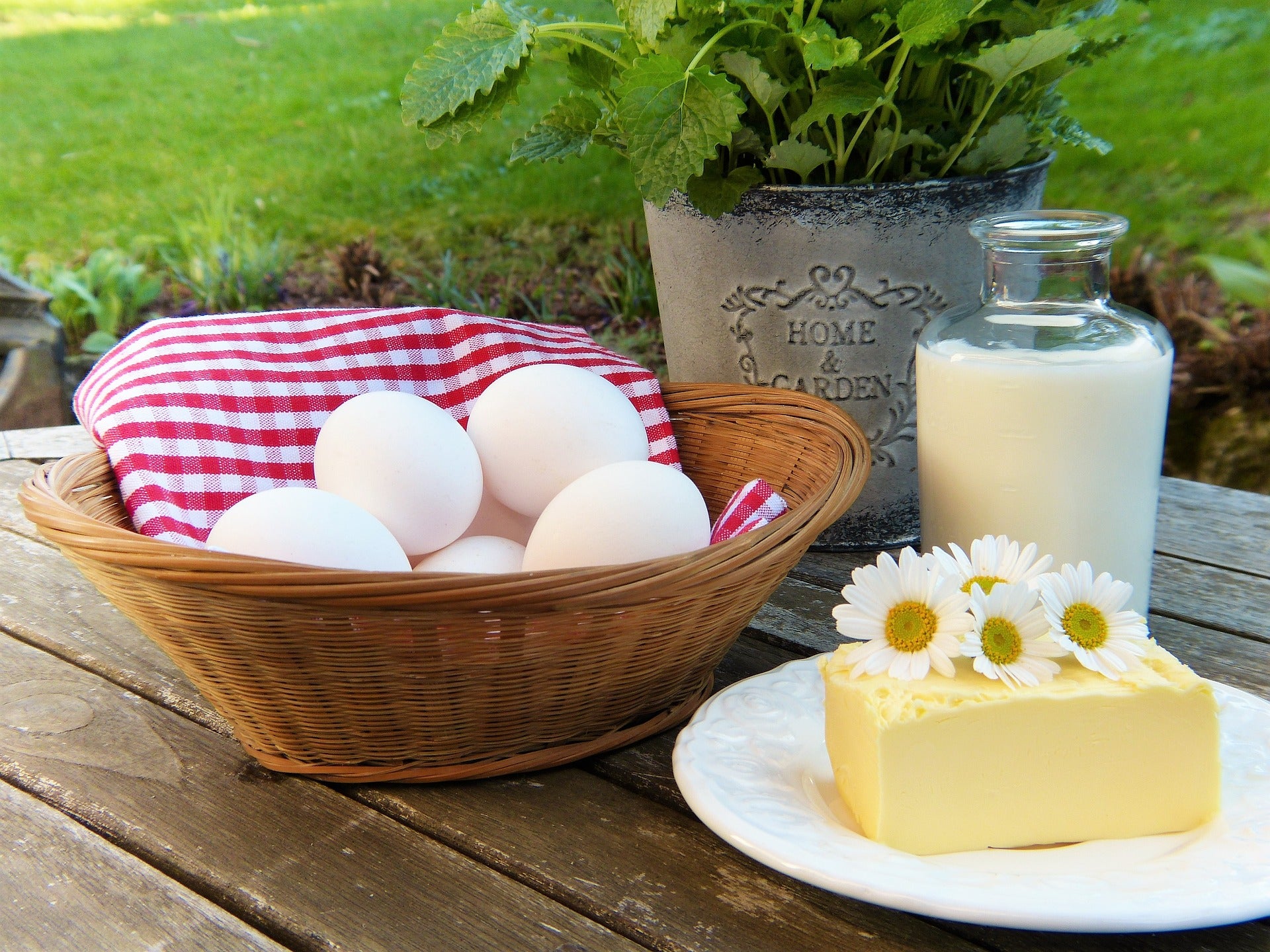 Produits laitiers, œufs, crèmerie