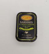 Sardines à l'huile d'olive vierge extra bio J. C. David